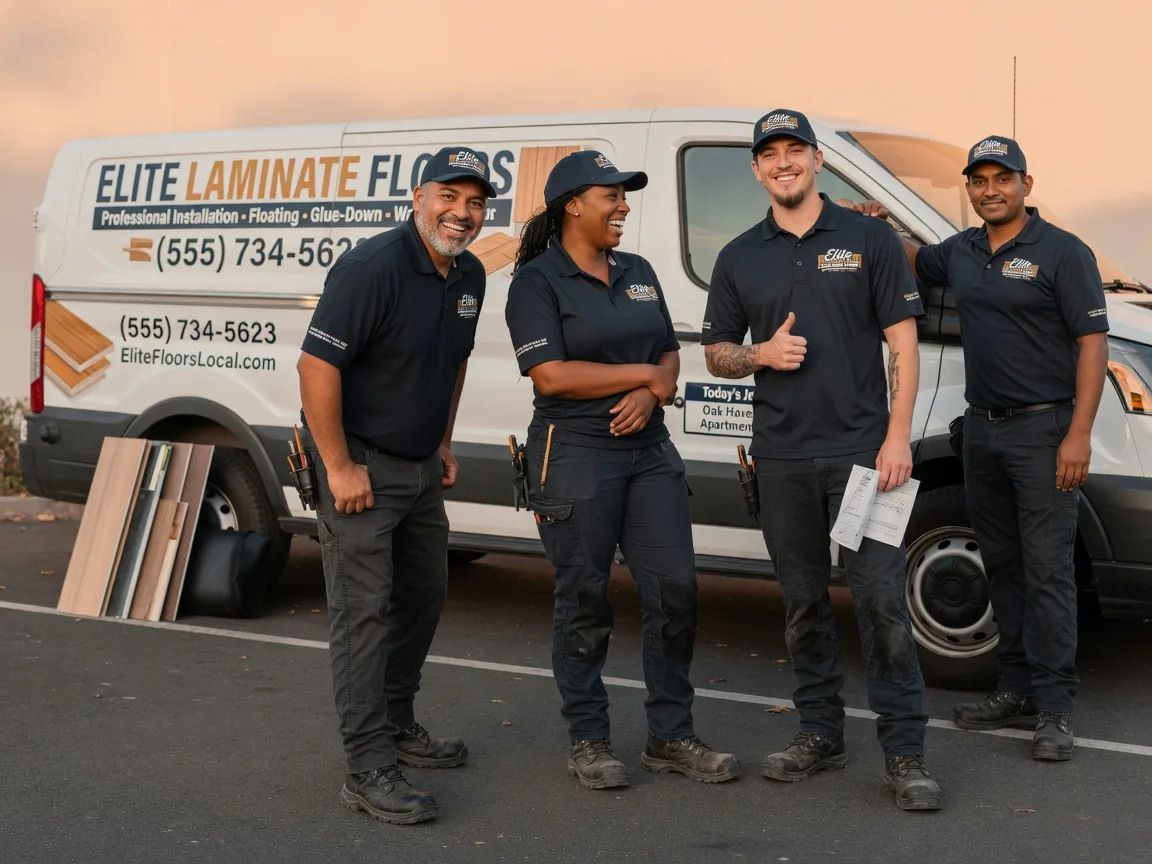 Laminate flooring installation company in New Goshen, IN